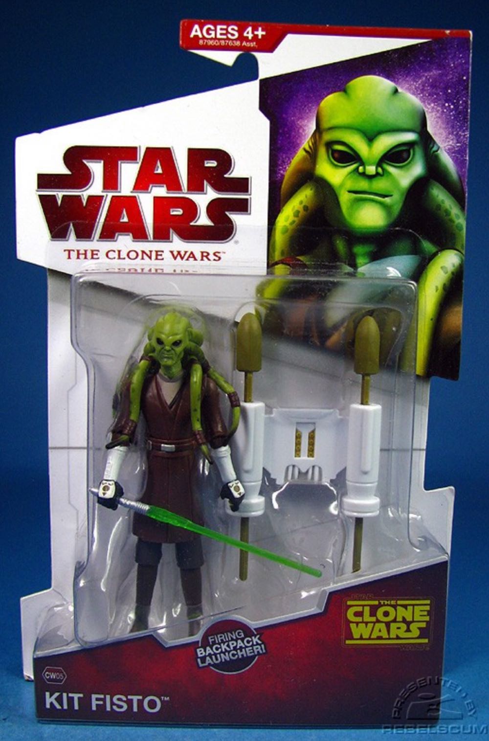 Kit Fisto  action figure collectible [Barcode 653569439974] - Main Image 2