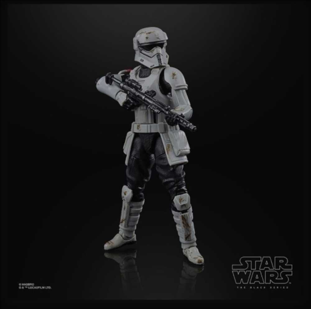 Mountain Trooper (Galaxy Edge) - Hasbro (Star Wars Black 6”) (Star Wars Galaxy’s Edge (Starwars Black)) action figure collectible [Barcode 5010993750276] - Main Image 3