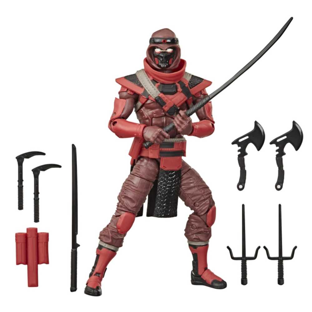 Red Ninja #08 - Hasbro (G.I. Joe) action figure collectible [Barcode 5010993725687] - Main Image 2