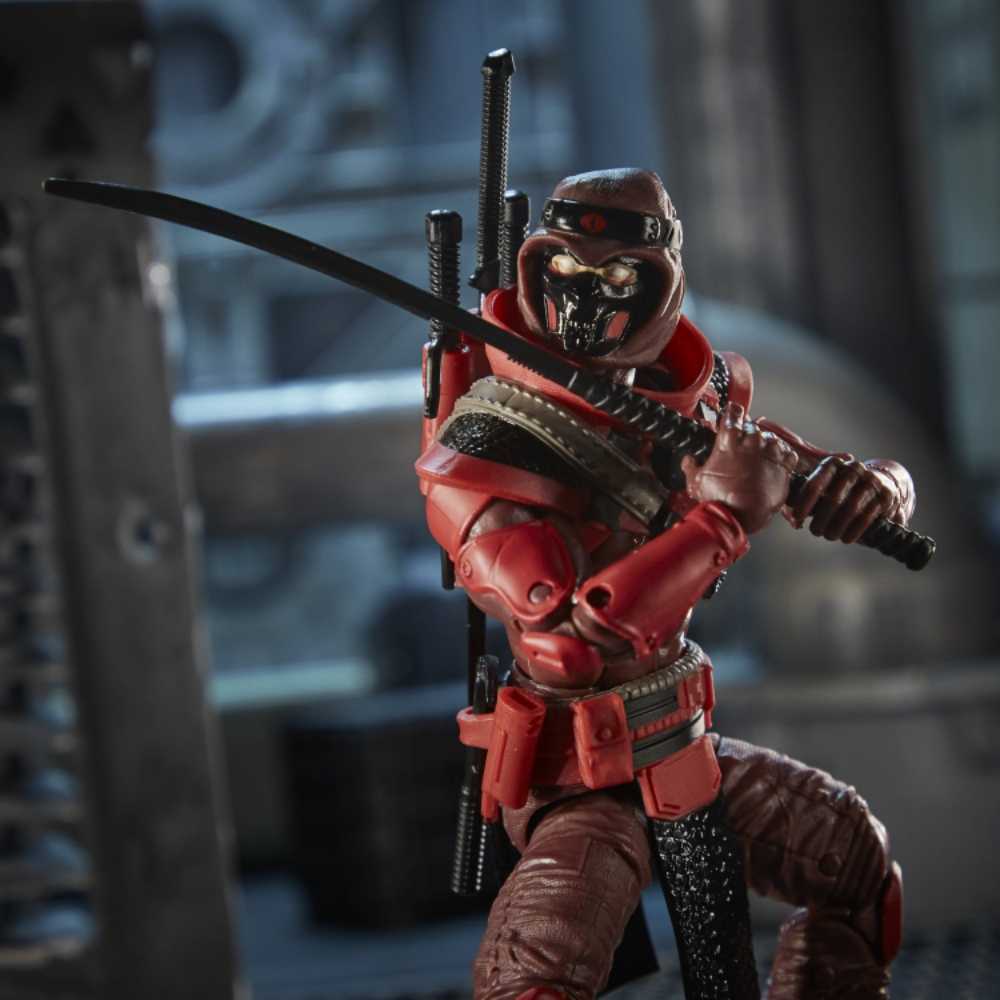 Red Ninja #08 - Hasbro (G.I. Joe) action figure collectible [Barcode 5010993725687] - Main Image 3