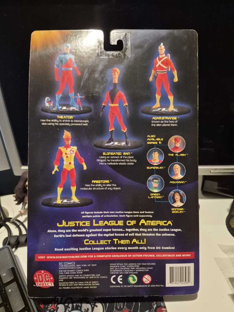 JLA Firestorm - DC Direct (JLA Justice League Of America) action figure collectible [Barcode 761941243962] - Main Image 2