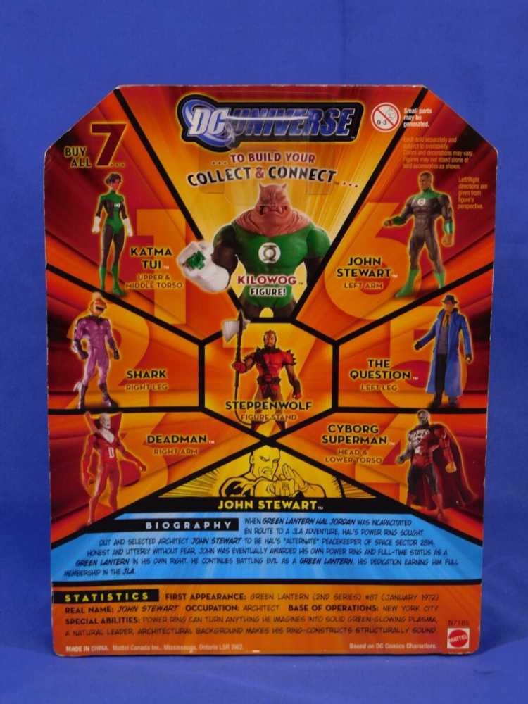 DCUC Wave 11 Figure 6 John Stewart - Mattel / DC Universe action figure collectible [Barcode 027084728033] - Main Image 2