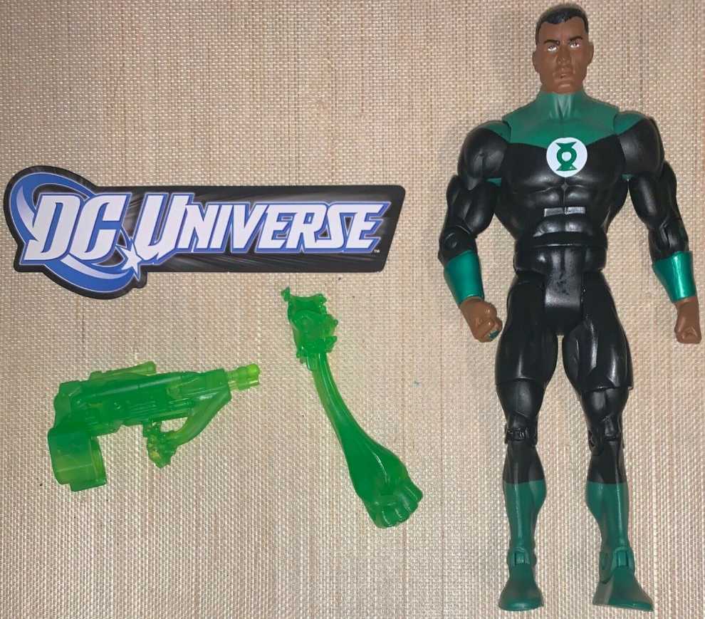 DCUC Wave 11 Figure 6 John Stewart - Mattel / DC Universe action figure collectible [Barcode 027084728033] - Main Image 3