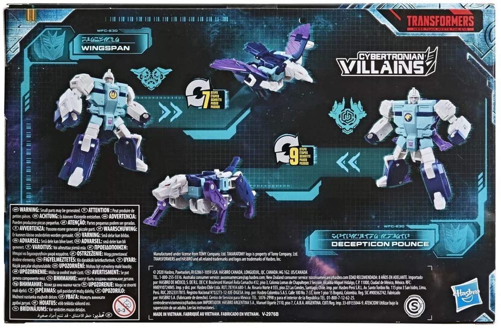 WFC-E30 | Wingspan & Pounce - Hasbro (Transformers Earthrise) action figure collectible - Main Image 4