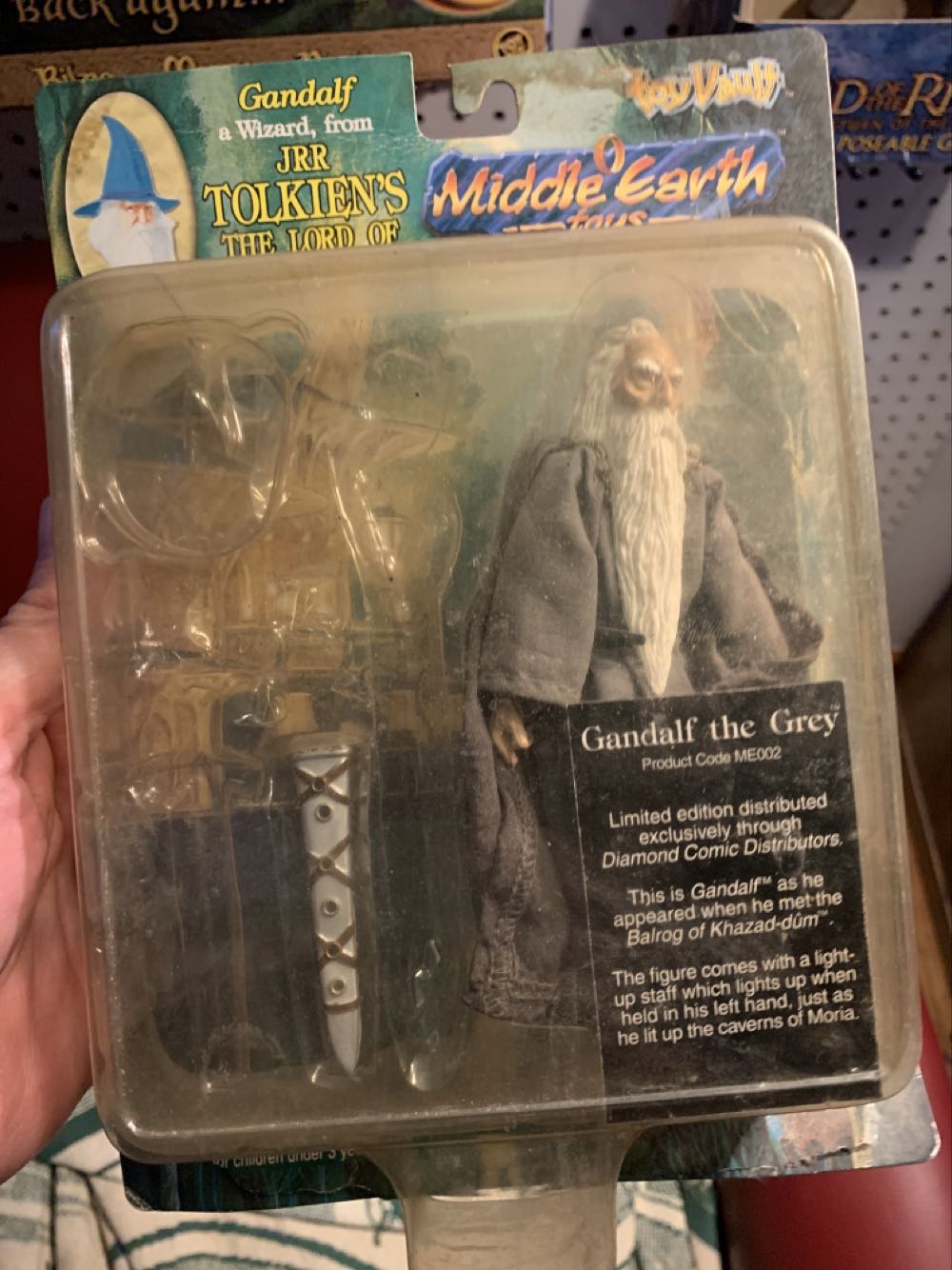 Gandolf the wizard  action figure collectible [Barcode 651174010021] - Main Image 2