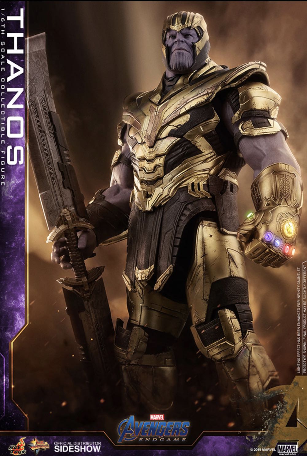 Thanos - Hot Toys (Sixth Scale Figures) action figure collectible - Main Image 1