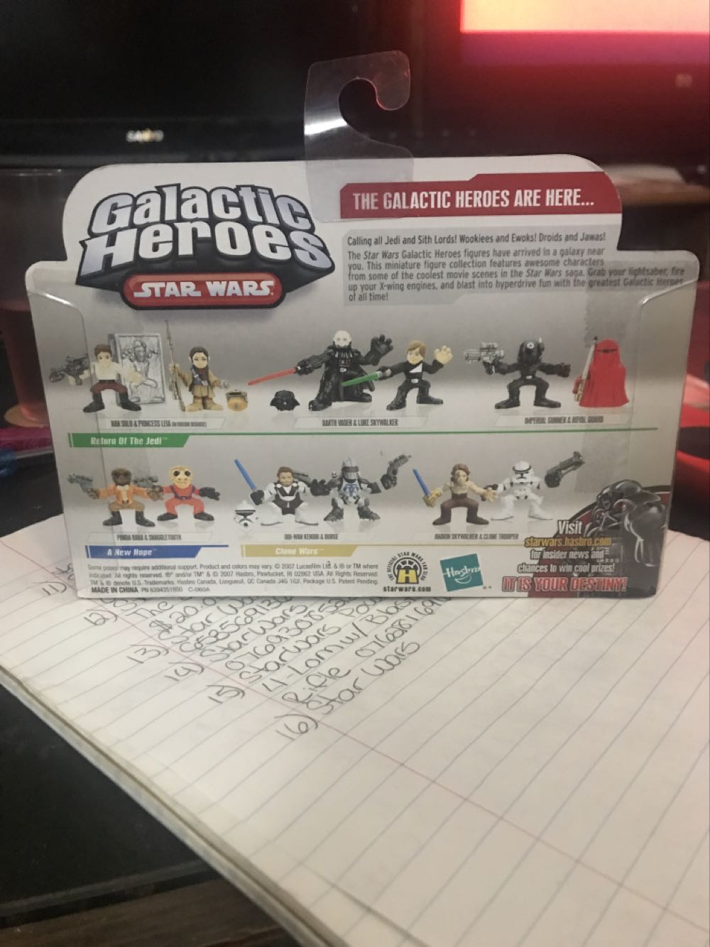 Galactic Heroes Princess Leia & Han Solo  action figure collectible [Barcode 653569230878] - Main Image 2
