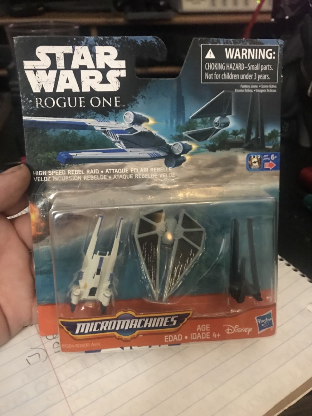 High Speed Rebel Raid  (Micromachines: Star Wars) action figure collectible [Barcode 630509484065] - Main Image 1