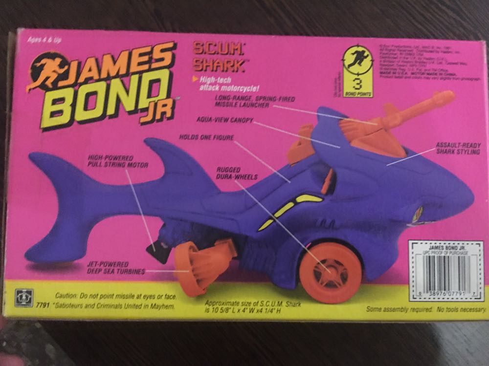 S.C.U.M. Shark - Hasbro Inc action figure collectible [Barcode 038976077917] - Main Image 2