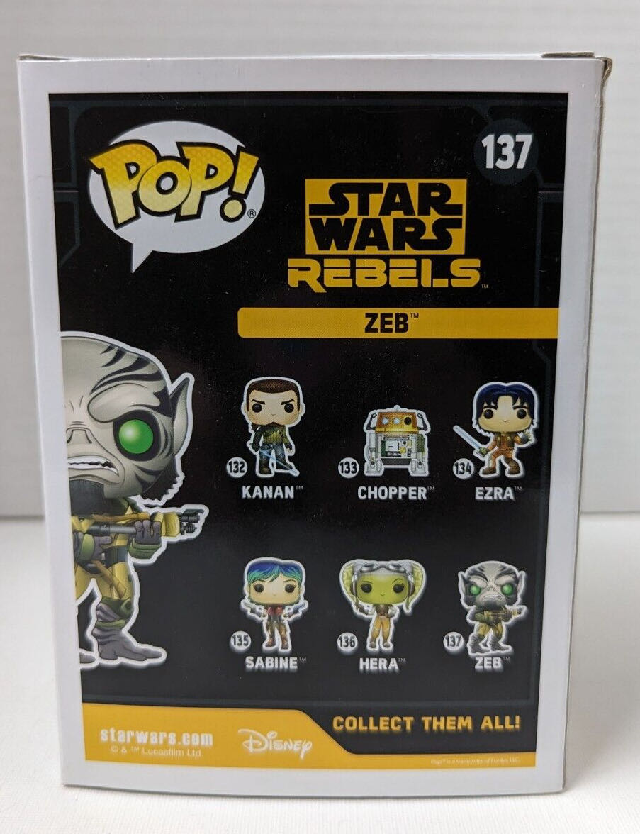 Zeb - Funko Pop! (Funko Pop!) action figure collectible [Barcode 889698107754] - Main Image 2