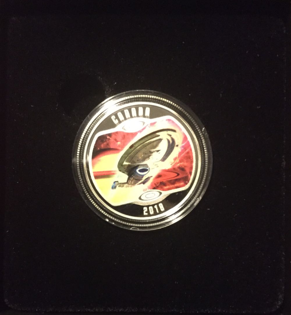 Coin Voyager - Royal Canadian Mint (Star Trek Voyager) action figure collectible [Barcode 623932088351] - Main Image 2