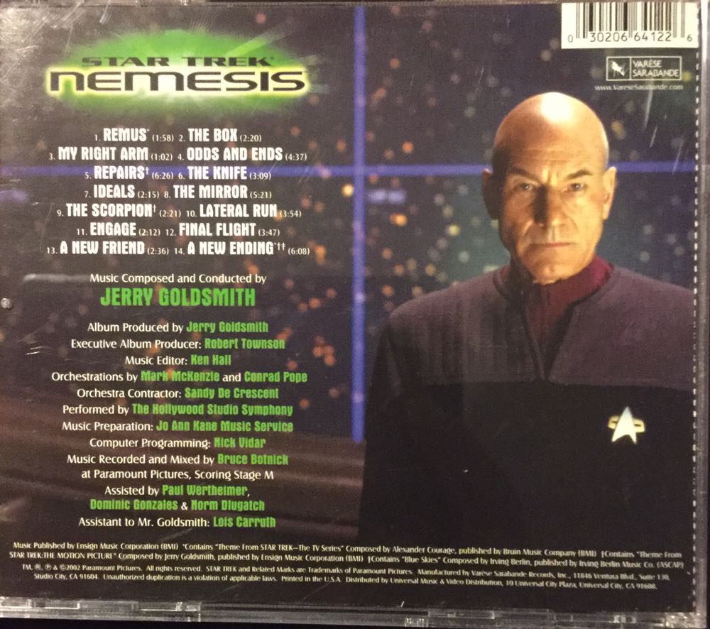 Star Trek: Nemesis  action figure collectible [Barcode 030206641226] - Main Image 2