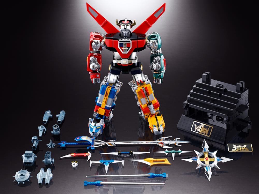 Voltron-Voltron GX-71 - Tamashii Nations - Bandai (Voltron-Soul Of chogokin) action figure collectible [Barcode 4573102574664] - Main Image 3