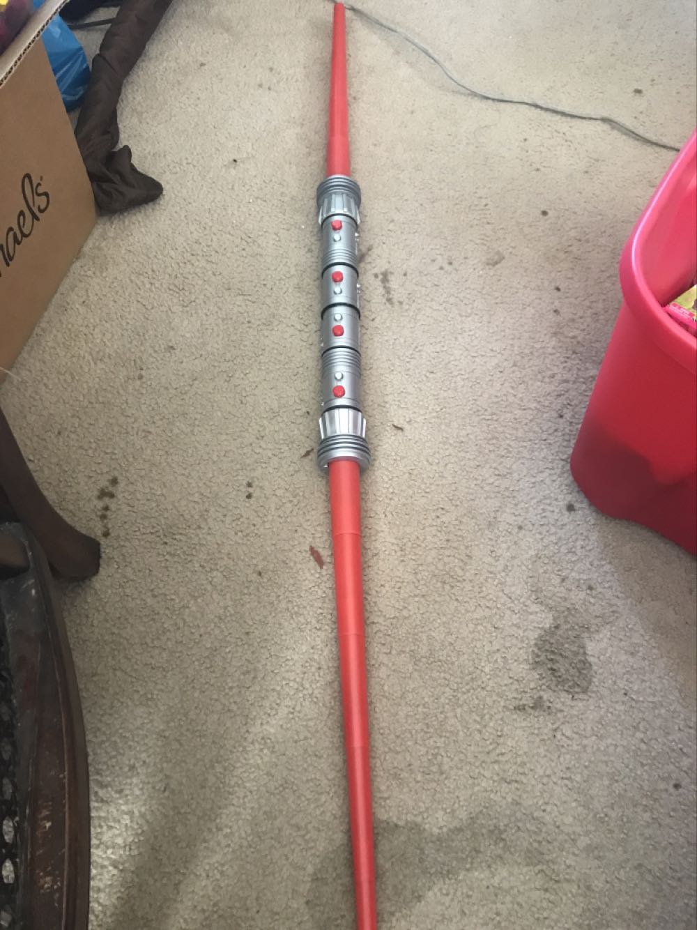 Star Wars Light Saber Darth Maul Expandable  action figure collectible - Main Image 2