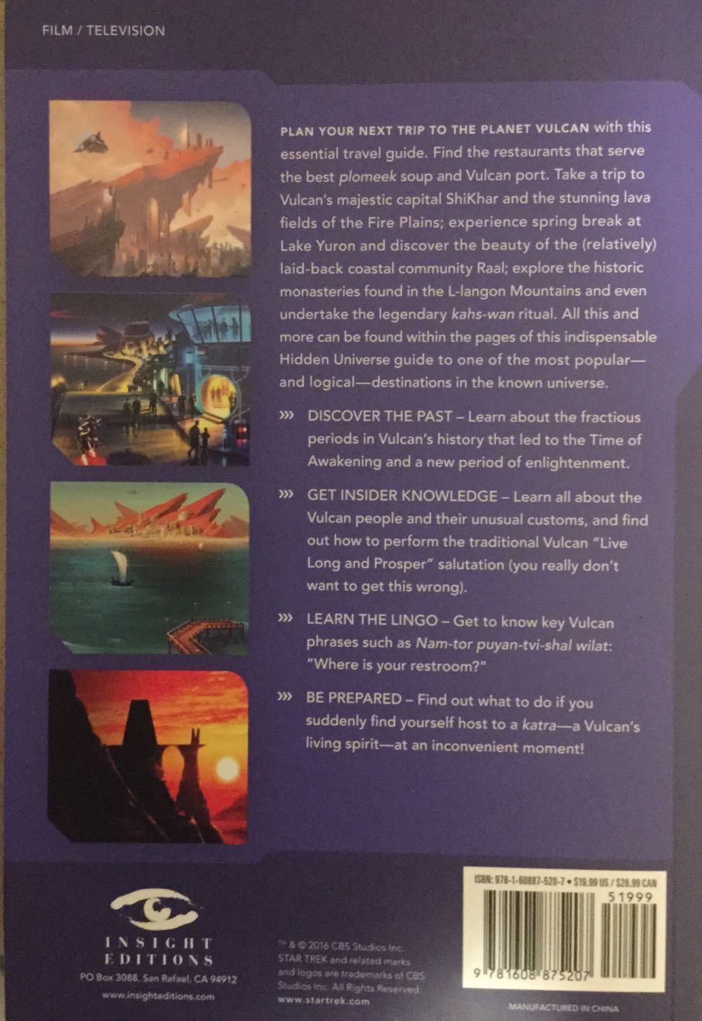 Hidden Universe: Star Trek  action figure collectible [Barcode 9781608875207] - Main Image 2