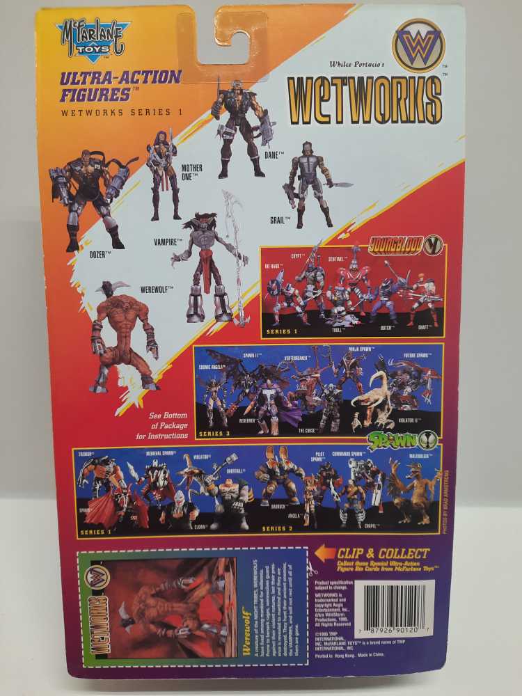 Werewolf - McFarlane (Whilce Portacios Wetworks) action figure collectible [Barcode 787926901207] - Main Image 2