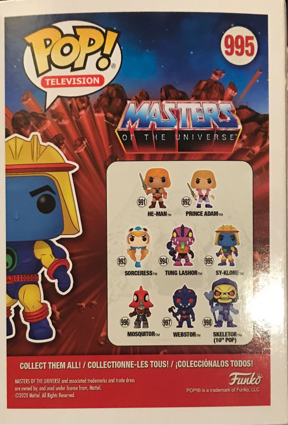 Motu Sy-Klone Pop Vinyl 995 - Funko (Funko Pops) action figure collectible [Barcode 889698477499] - Main Image 2