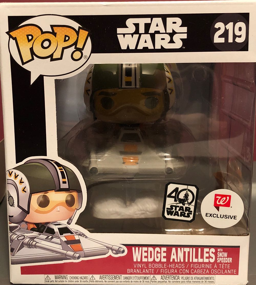 219 Wedge Antilles With Snowspeeder - Funko (Funko Pop!) action figure collectible [Barcode 889698216463] - Main Image 1