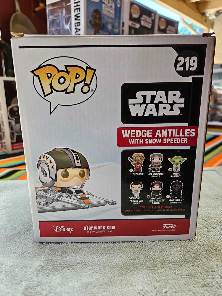 219 Wedge Antilles With Snowspeeder - Funko (Funko Pop!) action figure collectible [Barcode 889698216463] - Main Image 2