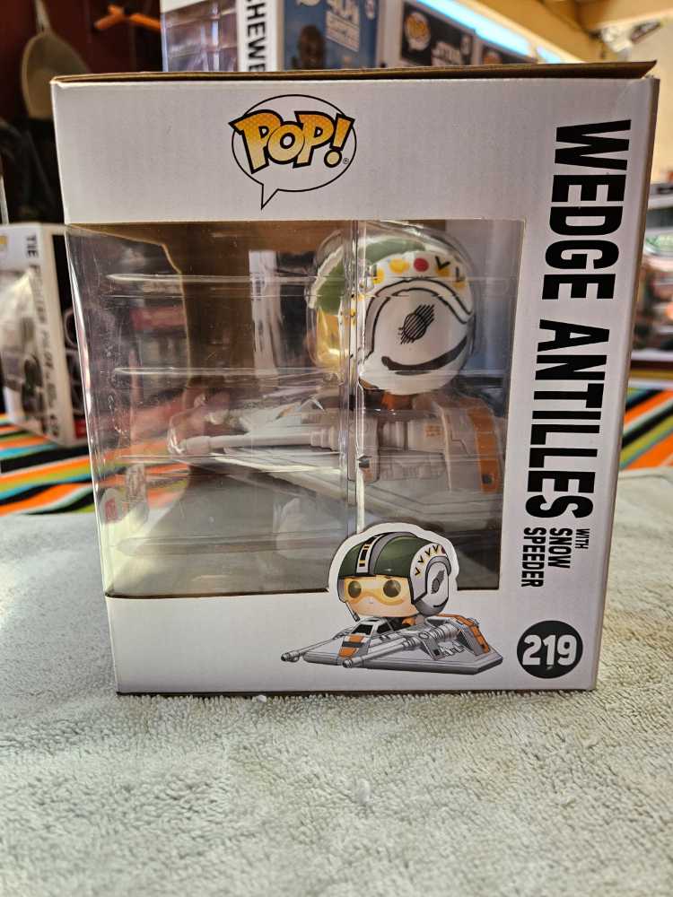 219 Wedge Antilles With Snowspeeder - Funko (Funko Pop!) action figure collectible [Barcode 889698216463] - Main Image 3