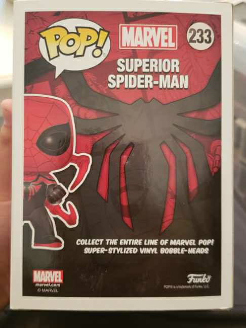 Superior Spider-Man - Funko Pop! action figure collectible [Barcode 889698147910] - Main Image 2