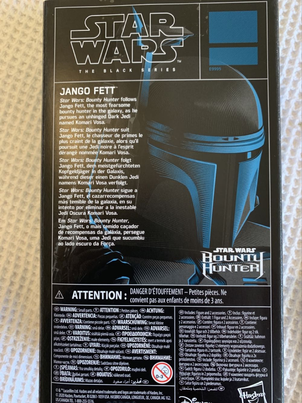 Jango Fett - Disney / Hasbro (Star Wars - Black Series) action figure collectible [Barcode 5010993750139] - Main Image 2