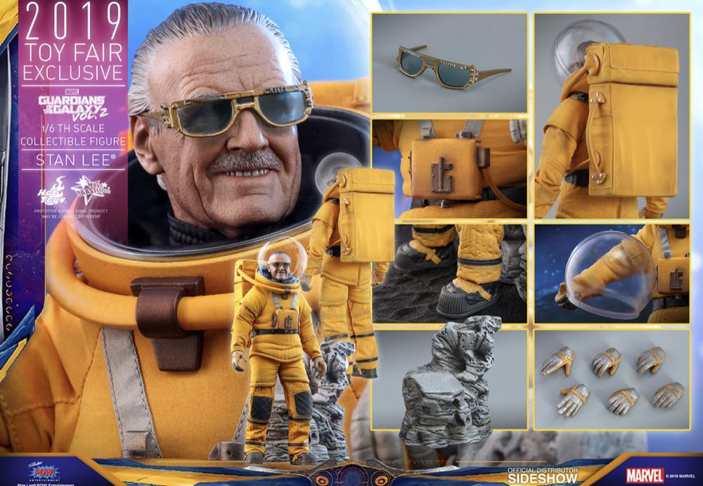 Stan Lee MMS 545 - Toys Fare Exclusive 2019 (Guardians of The Galaxy Vol. 2) - Hot Toys (Guardians Of The Galaxy 2) action figure collectible - Main Image 2