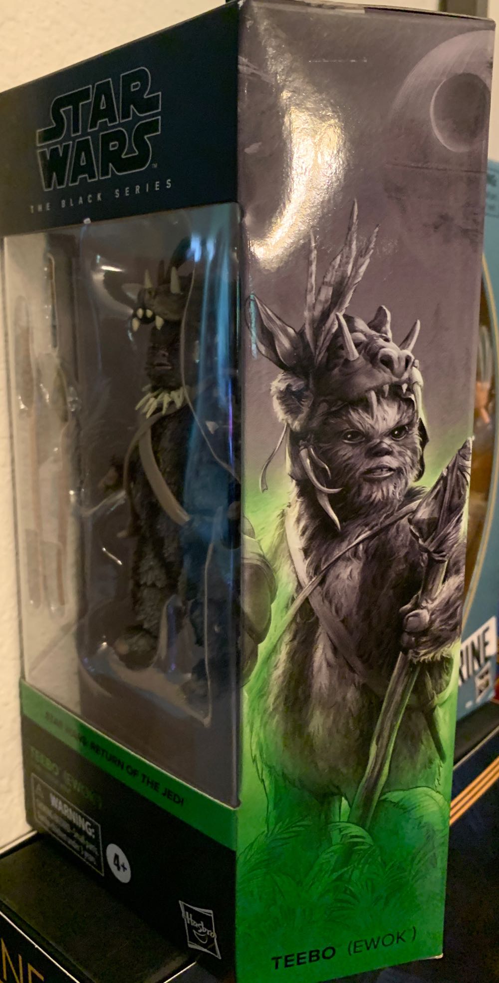 Teebo (Ewok) - Hasbro (Star Wars Black 6”) (Star Wars Black 6 inch) action figure collectible [Barcode 5010993749201] - Main Image 2