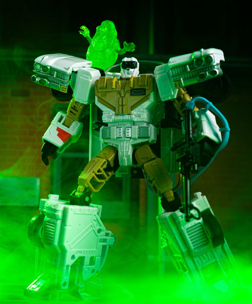 Ectotron (Ghostbusters) - Hasbro (Transformers Collaborative) action figure collectible [Barcode 630509829415] - Main Image 3