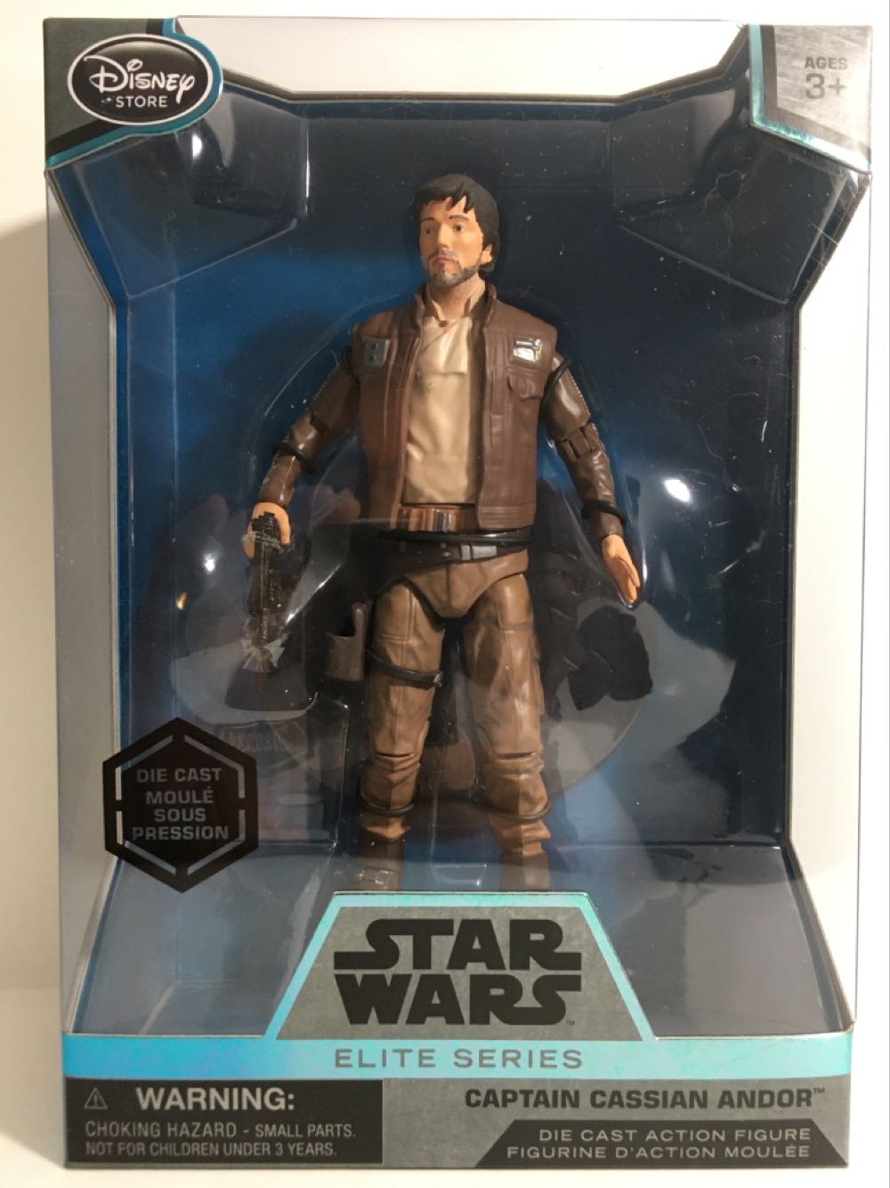 Captain Cassian Andor  (Disney Elite Series) action figure collectible [Barcode 461011621477] - Main Image 1