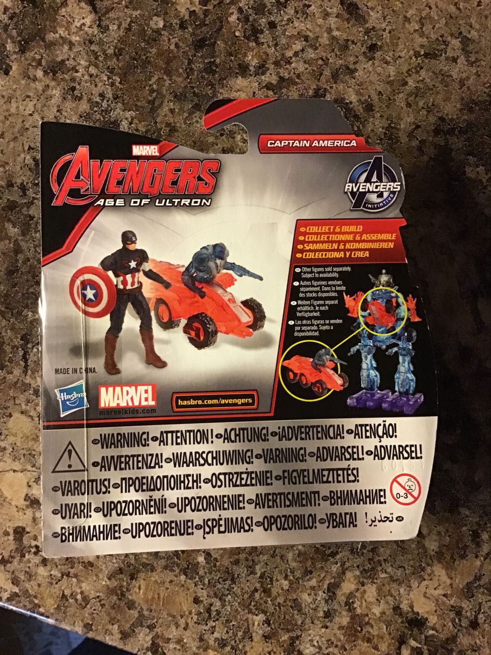 Marvel Avengers Age Of Ultron Iron Man Mark 43 Vs Sub Ultron 001 - Hasbro (MARVEL) action figure collectible [Barcode 5010994849849] - Main Image 2