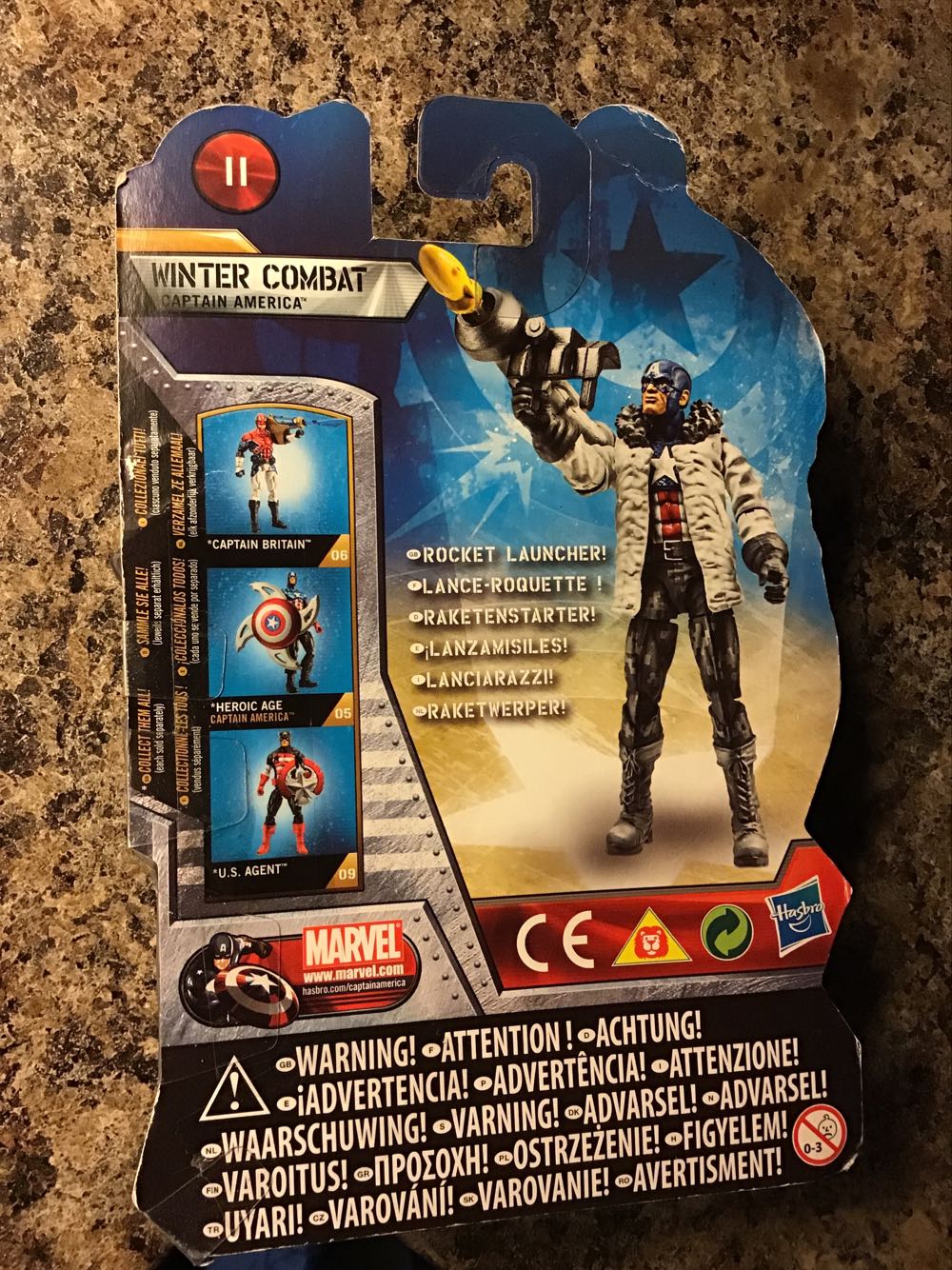 Captain America Winter Combat - Hasbro (Captain America - The First Avenger) action figure collectible [Barcode 5010994558451] - Main Image 2