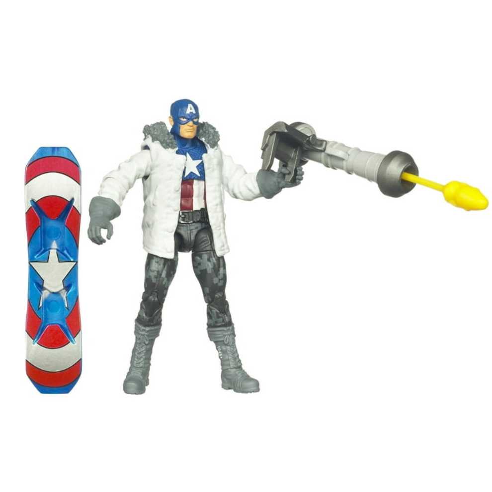 Captain America Winter Combat - Hasbro (Captain America - The First Avenger) action figure collectible [Barcode 5010994558451] - Main Image 3