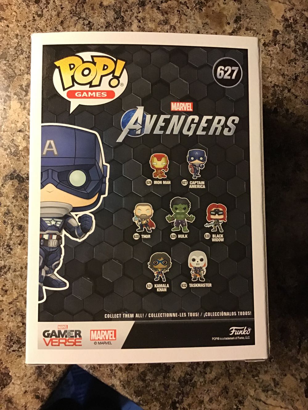 Captain America 627 - Funko (Funko Pop! Games) action figure collectible [Barcode 889698477574] - Main Image 2