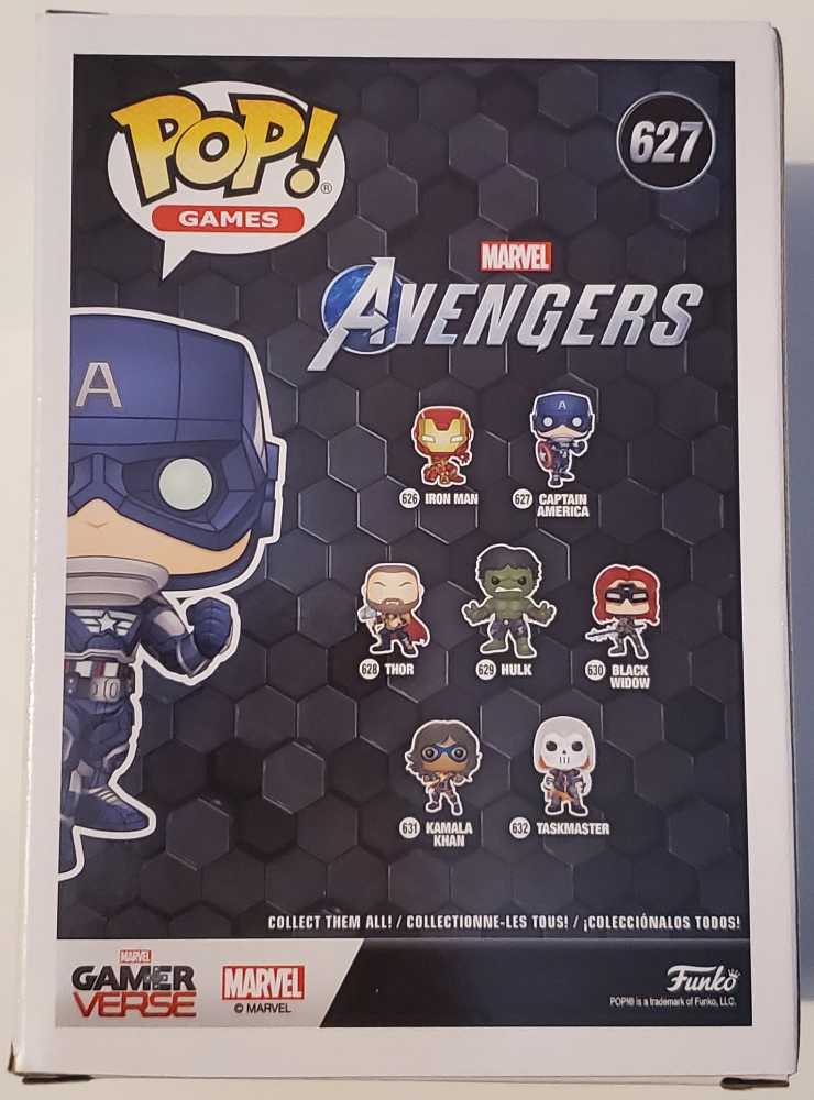 Captain America 627 - Funko (Funko Pop! Games) action figure collectible [Barcode 889698477574] - Main Image 4