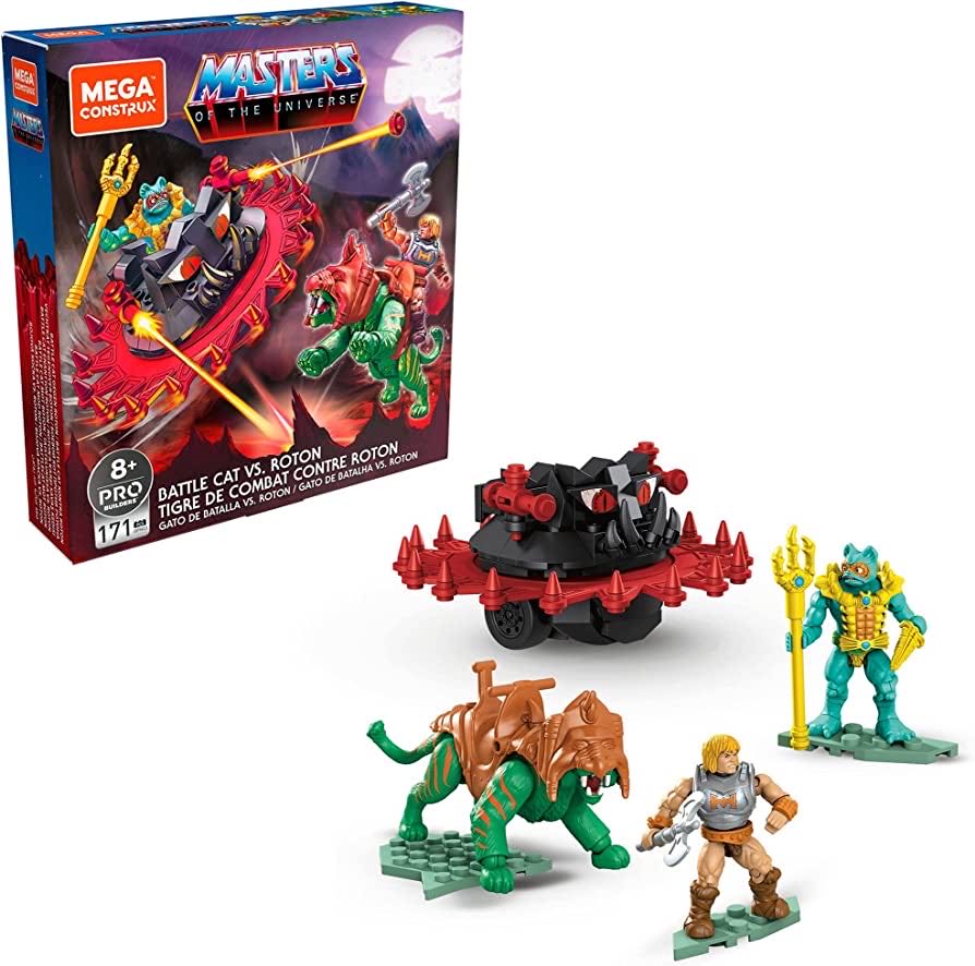 Battle Cat Vs Roton - Mega Construx (Mega Construx MOTU) action figure collectible [Barcode 887961886986] - Main Image 4