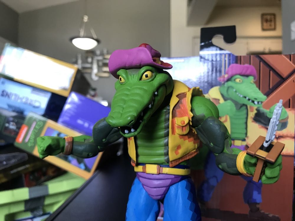 Neca TMNT Turtles In Time Leatherhead - Neca (Teenage Mutant Ninja Turtles) action figure collectible [Barcode 634482541197] - Main Image 4