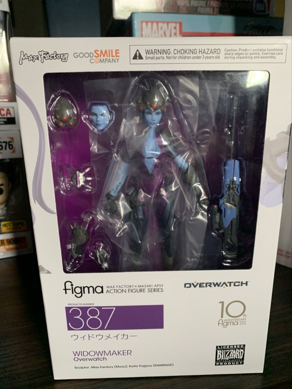 Good Smile Max Factory Overwatch Widowmaker Figma Action Figure USA Seller - Good Smile Company (Figma) action figure collectible [Barcode 4580416905060] - Main Image 1