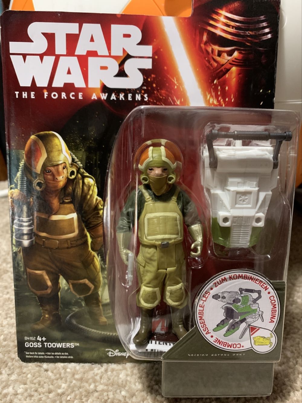 Goss Toowers - Disney Hasbro (The Force Awakens (3.75”)) action figure collectible [Barcode 5010994918217] - Main Image 1