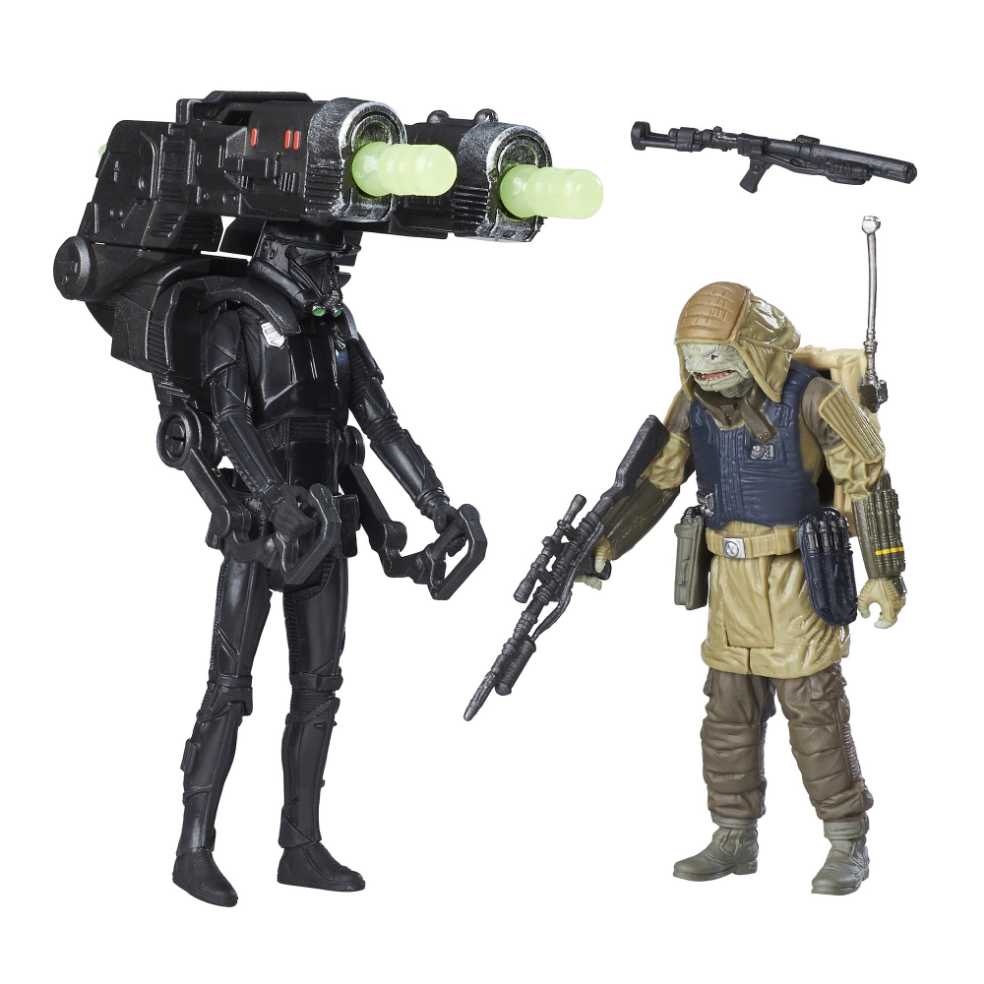 Rebel Commando Pao & Death Trooper - Hasbro (Star Wars) action figure collectible [Barcode 5010994961411] - Main Image 2