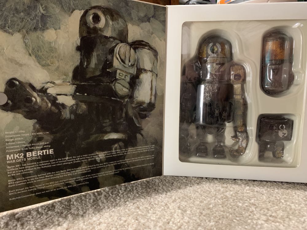 World War Robot MK2 Bertie - ThreeA action figure collectible - Main Image 2