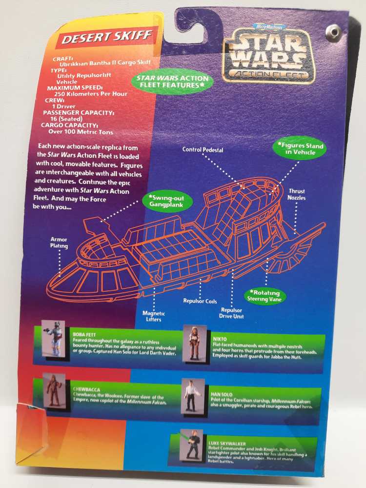 Action Fleet: Battle Packs #6 Dune Sea - Galoob (Return Of The Jedi) action figure collectible [Barcode 047246680160] - Main Image 2