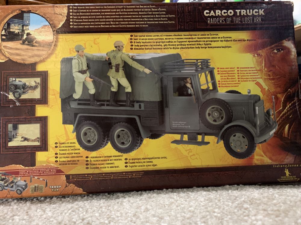 Cargo Truck (Plastic Canopy) - Hasbro (Raiders Of The Lost Ark) action figure collectible - Main Image 2