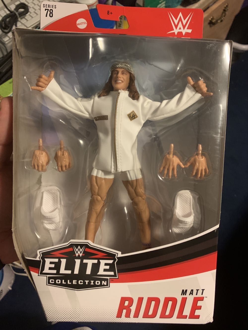 Matt Riddle The Original Bro - Mattel Inc (Elite Collectors Edition) action figure collectible [Barcode 887961833744] - Main Image 1