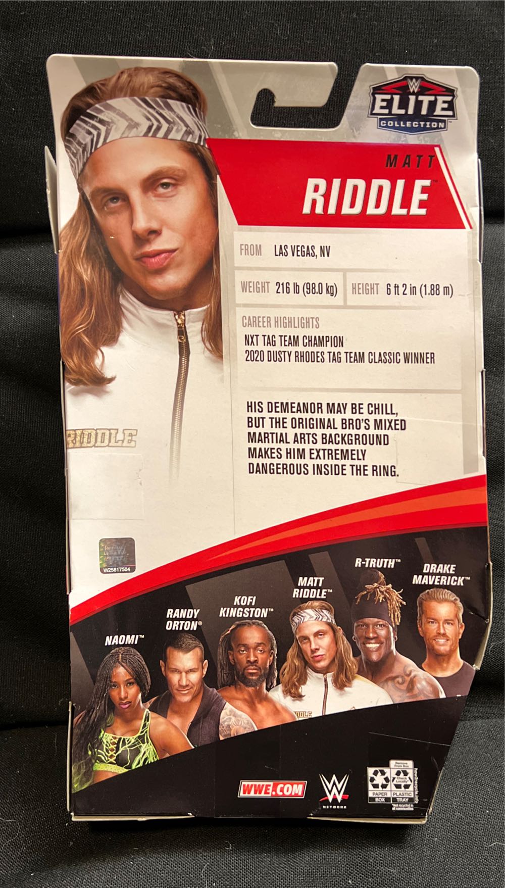 Matt Riddle The Original Bro - Mattel Inc (Elite Collectors Edition) action figure collectible [Barcode 887961833744] - Main Image 2