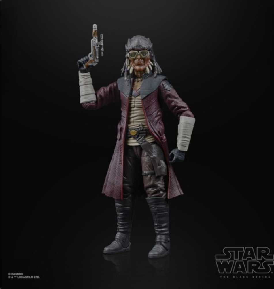Hondo Ohnaka (Galaxy Edge) - Hasbro (Star Wars Black 6”) (Starwars Black 6 inch) action figure collectible [Barcode 5010993728695] - Main Image 4