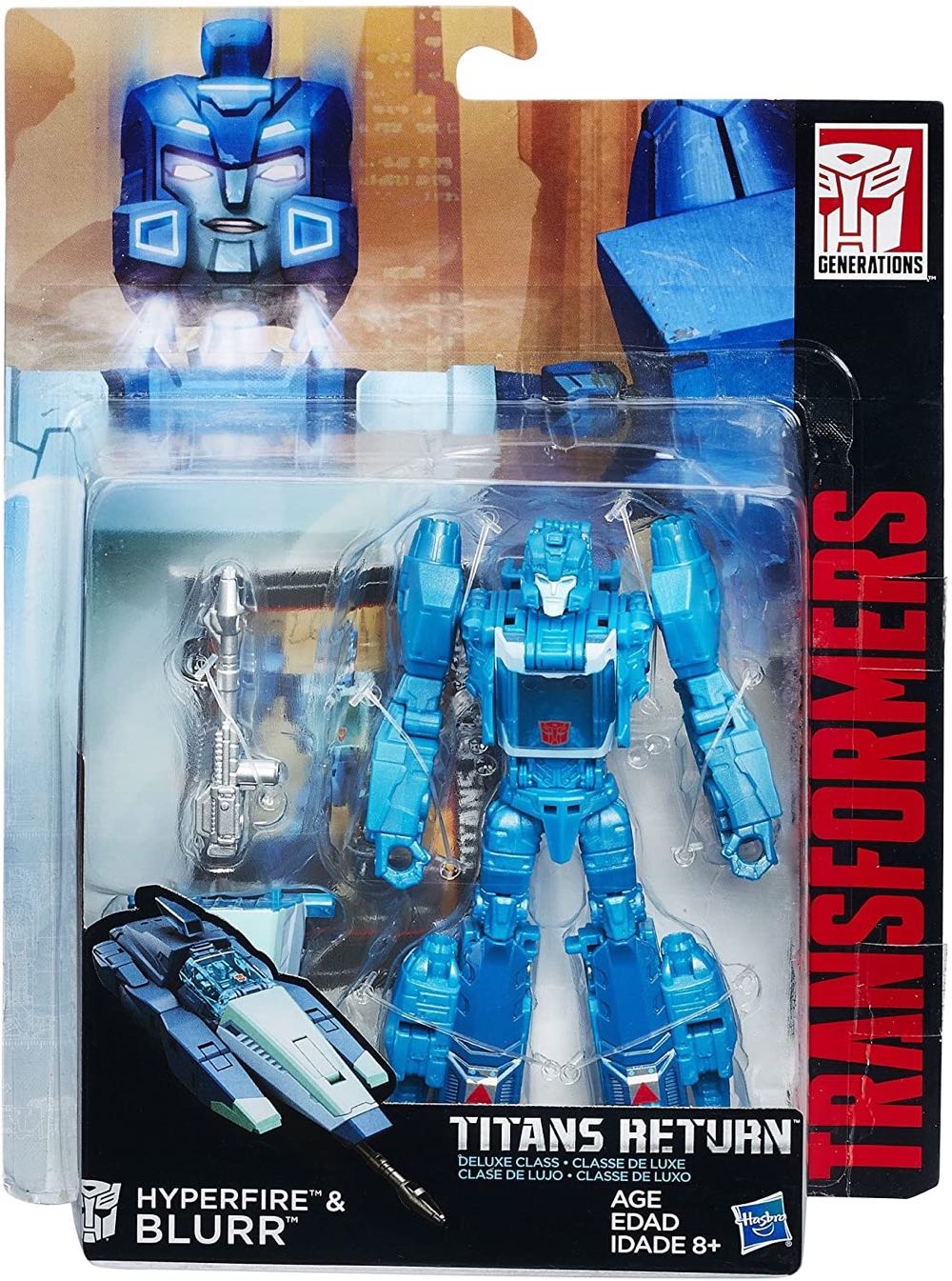 Blurr & Hyperfire  (PRIME WARS TRILOGY | Titans Return) action figure collectible - Main Image 3