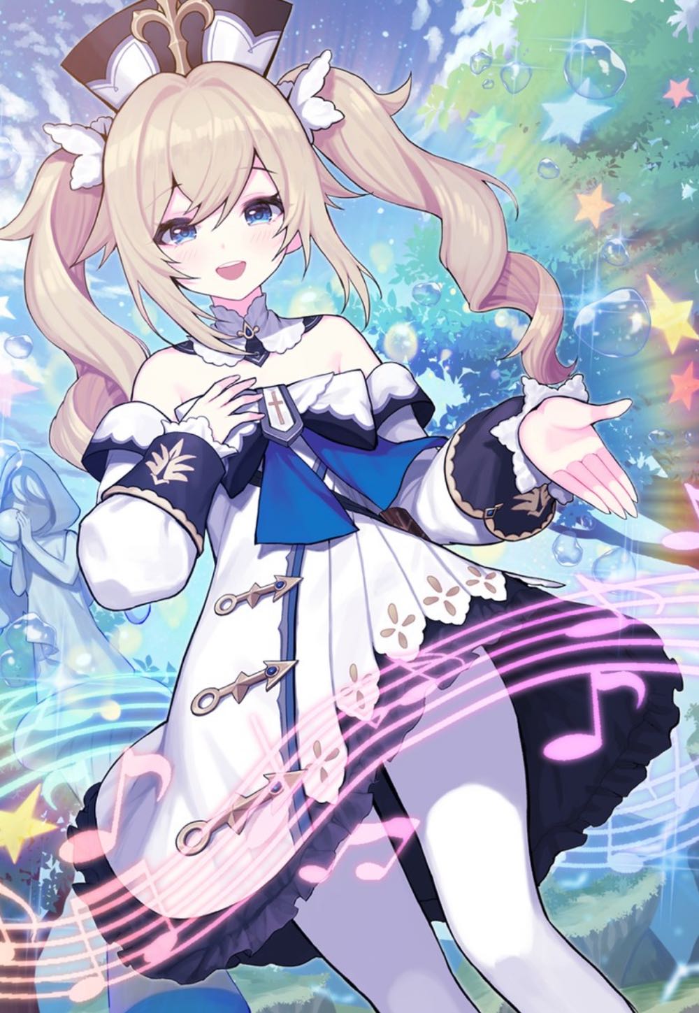 Genshin Impact (Barbara) - DC Direct (The Dark Knight Returns - Frank Miller) action figure collectible - Main Image 4