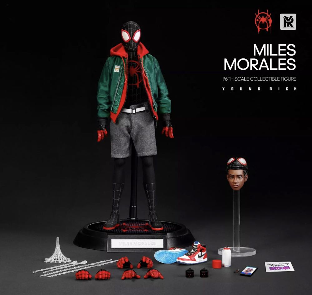 Miles Morales Spider-Man - Young Rich toys action figure collectible - Main Image 2