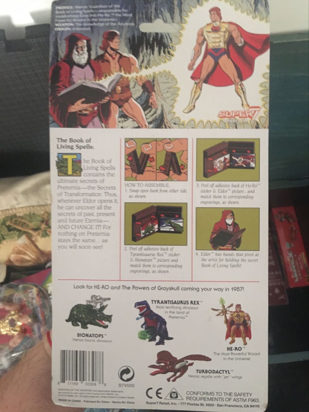 Eldor - Super7 (Masters Of The Universe) action figure collectible [Barcode 811169033088] - Main Image 2